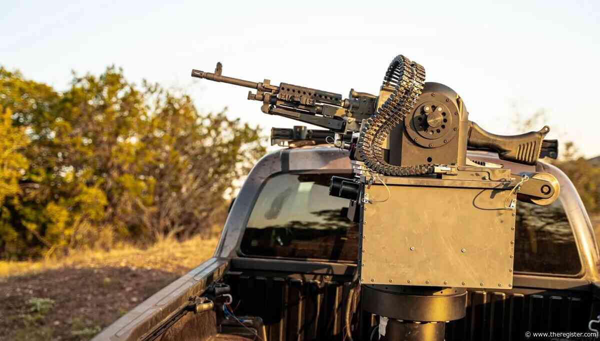 US Marines' latest anti-drone toy is an AI turret that uses regular machine guns