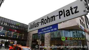 "Spaßkämpfe" vor dem Neu-Ulmer Bahnhof