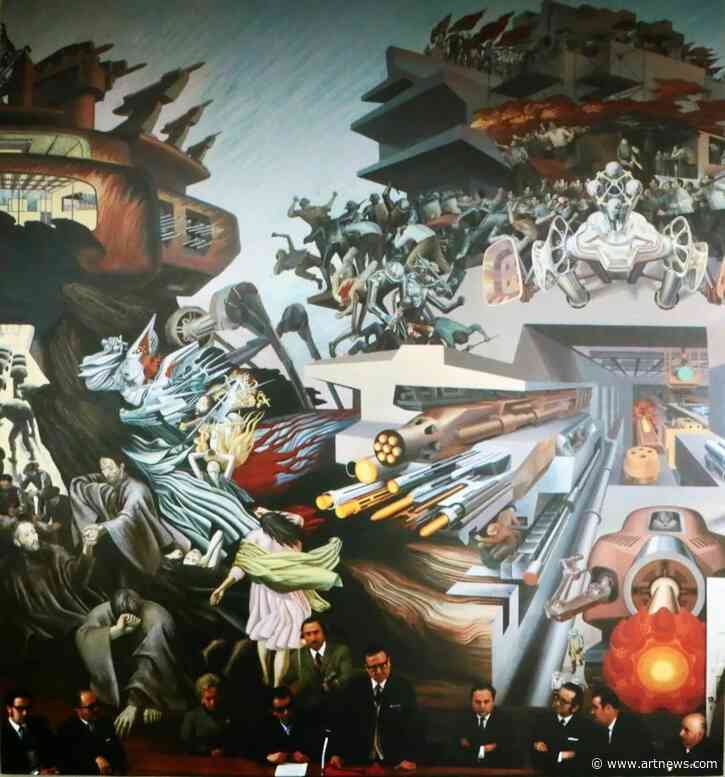 Long-Lost Artworks by Chilean Muralist Julio Escámez Are Slowly Being Uncovered and Restored