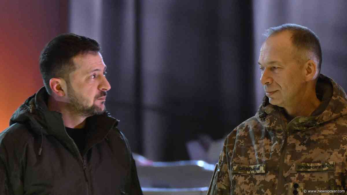 LIVE | Oekraïense opperbevelhebber Syrsky na ophef vervangen door Zelenski