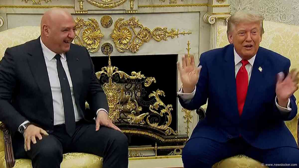 Donald Trump grapt na lof van Libanese president: ’Nu kan hij alles krijgen’
