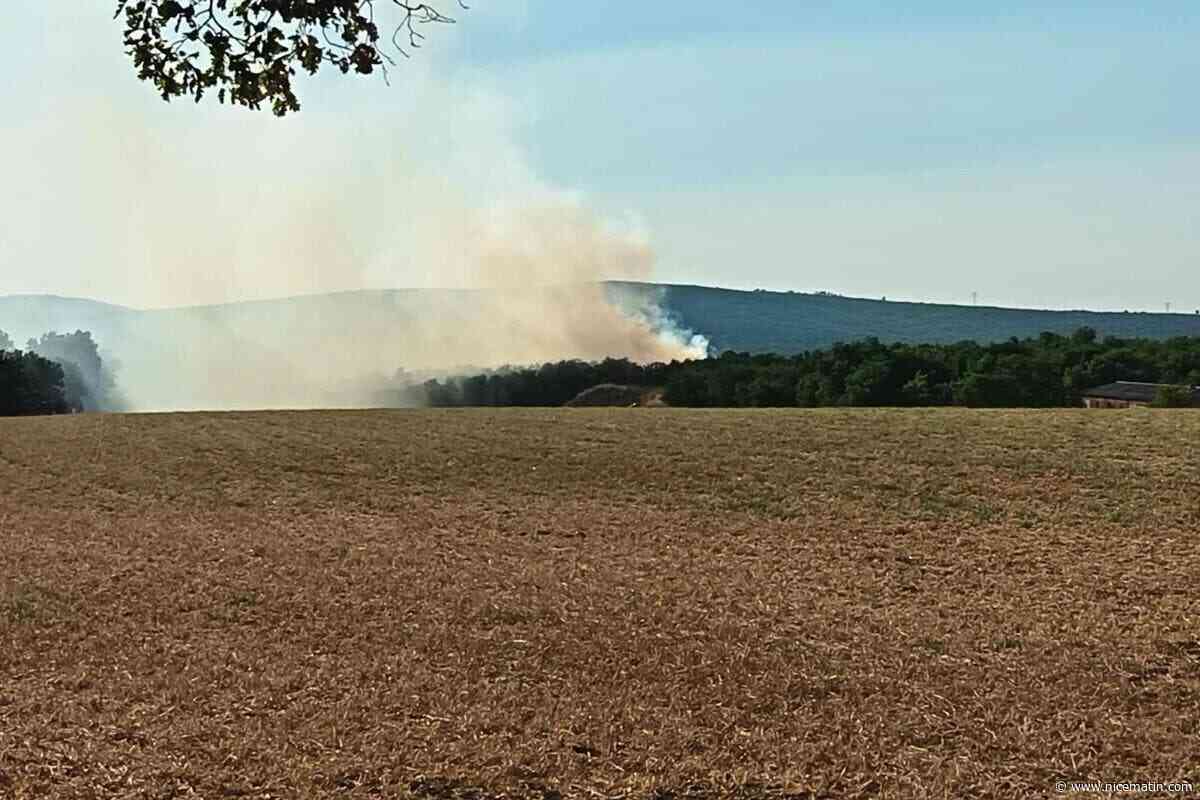 Un départ d’incendie à La Verdière rapidement maîtrisé par les pompiers