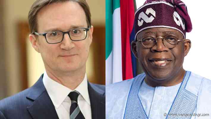 Outgoing British envoy praises Tinubu’s economic reforms