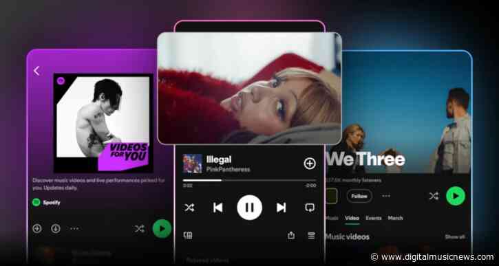 Spotify Rolls Out ‘Full Video Ecosystem for Artists,’ Adding a Playlist Pitching Tool and Its First Global Chart for Music Videos