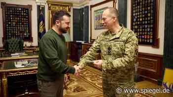 Ukraine: Wolodymyr Selenskyj entlässt Armeechef Oleksandr Syrskyj