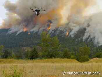 B.C. Wildfire Service uses drones to ignite burns in a Canadian first