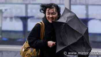 Met Office names 22 areas facing heavy rain this Sunday as heatwave ends – see full list
