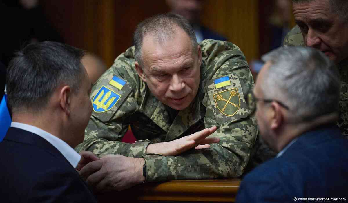 Ukraine's Zelenskyy fires his military chief after protests and names a replacement