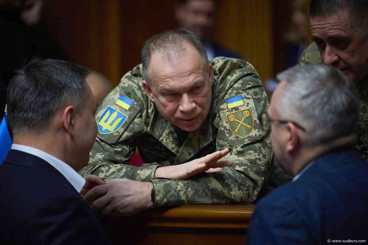 Ukraine's Zelenskyy fires his military chief after protests and names a replacement
