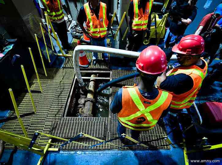 MTA boss Lieber says agency is ready for more severe rainfall, despite social media videos of subway flooding