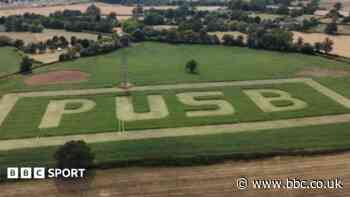 Farmer's message to Sky Blues fans from the sky
