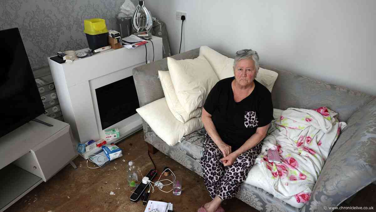 Gateshead woman stranded in bungalow with 'atrocious smell' and 'toilet from the Stone Age'