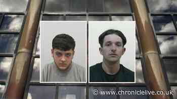 Armed thugs attacked Newcastle house with axe and fired crossbow while pregnant woman was inside