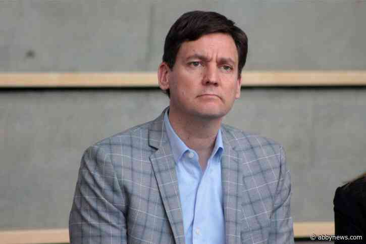 ‘Not a chance in hell’ that B.C. is putting U.S. liquor back on shelves: Eby