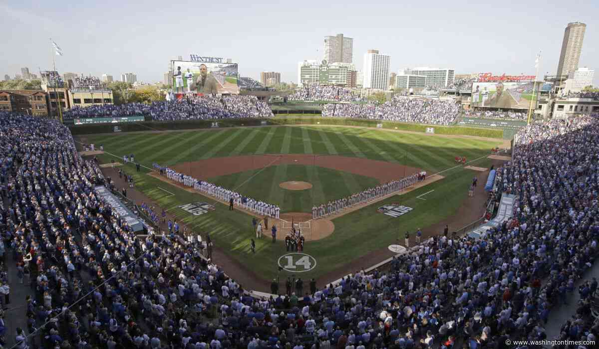 Cubs fan who slapped man during national anthem says they made amends