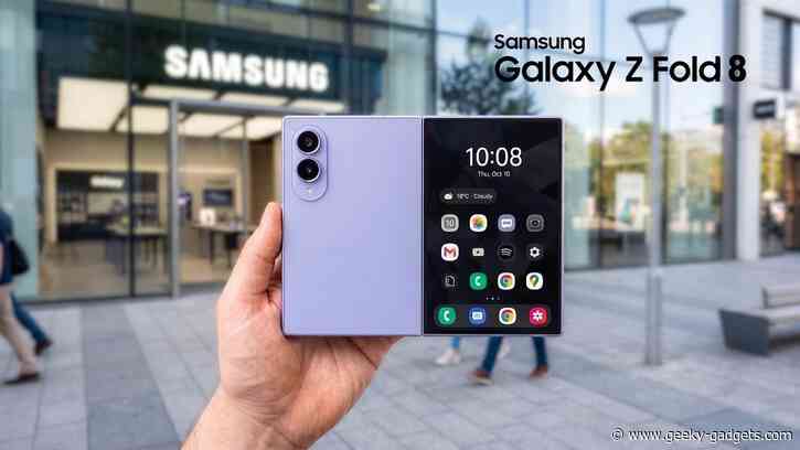 Samsung Galaxy Z Fold 8 Spotted in the Wild Ahead of Launch