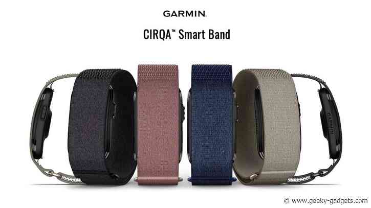 Garmin CIRQA Smart Band Officially Launches £180 Requires No Subscription