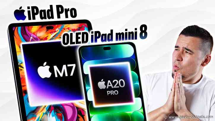 Massive Apple Leak Just Revealed the Future of Every Single iPad