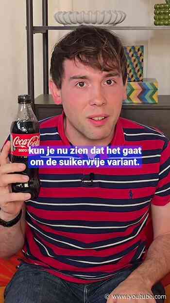Neuwe verpakking Coca-Cola Zero zorgt voor verwarring