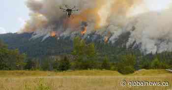 For 1st time in Canada, drones are being used in B.C. wildfire response