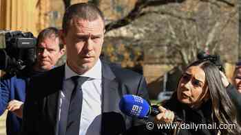 Disgraced Olympian Rohan Dennis is prohibited from stepping foot in his children's primary school - just days after admitting to driving while banned