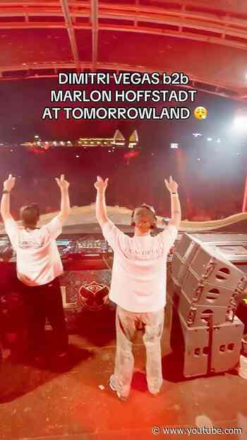 This is what happens when two rave dads tear down #tomorrowland 😮‍💨 full set on Youtube now 🔥