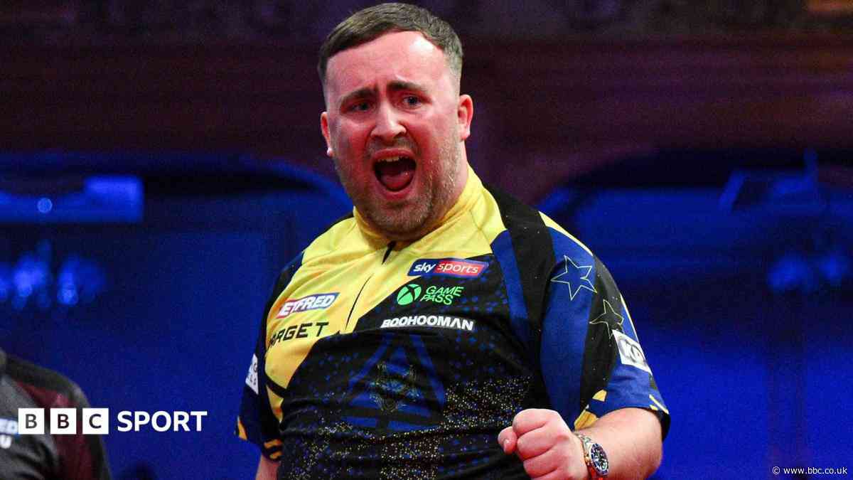Clayton exits Matchplay as Littler throws nine-darter