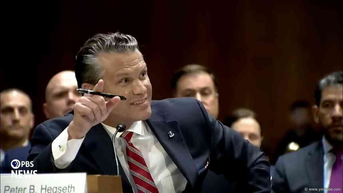 WATCH: 'You, sir, are the failure,' Sen. Peters tells Hegseth over lack of U.S. strategy in Iran war