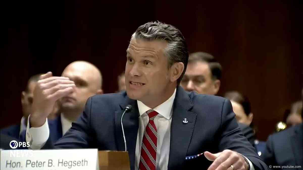 WATCH: Hegseth says not getting supplemental funding would strain troop ‘training and readiness’