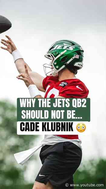 Should Cade Klubnik be the Jets QB2?!