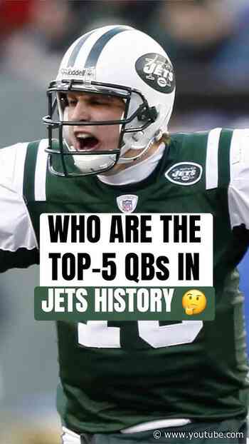 Who are the TOP 5 QBs in #Jets history?!