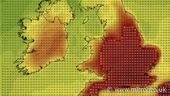 UK weather maps show next 36C heatwave starts in July - 4 areas  hotter than Greece