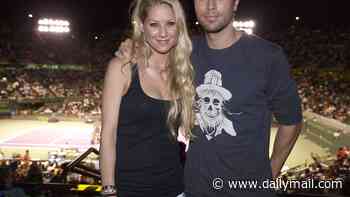 Anna Kournikova shares rare photo of her and Enrique Iglesias's three oldest kids… seven months after birth of fourth child