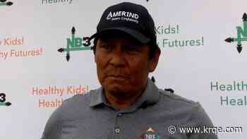 Notah Begay III talks about winning the Payne Stewart Award