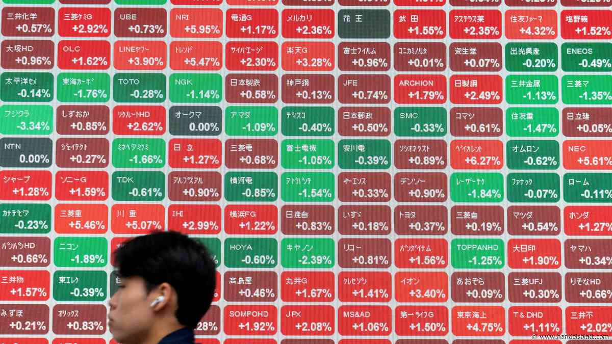 Märkte Asien: Tech-Erholung treibt Börsen in Asien an