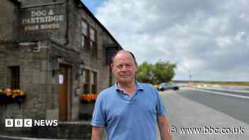 'Road closures for fire are affecting my pub's trade'