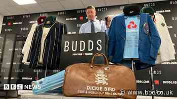 Dickie Bird memorabilia sells to buyers from all over the world