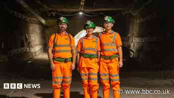 Inside the mine that now grows pak choi