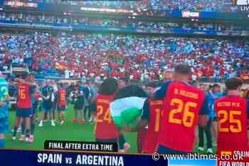Spanish World Cup Star Falsely Accused of Wearing Palestinian Flag Was Actually Showing Hometown Pride