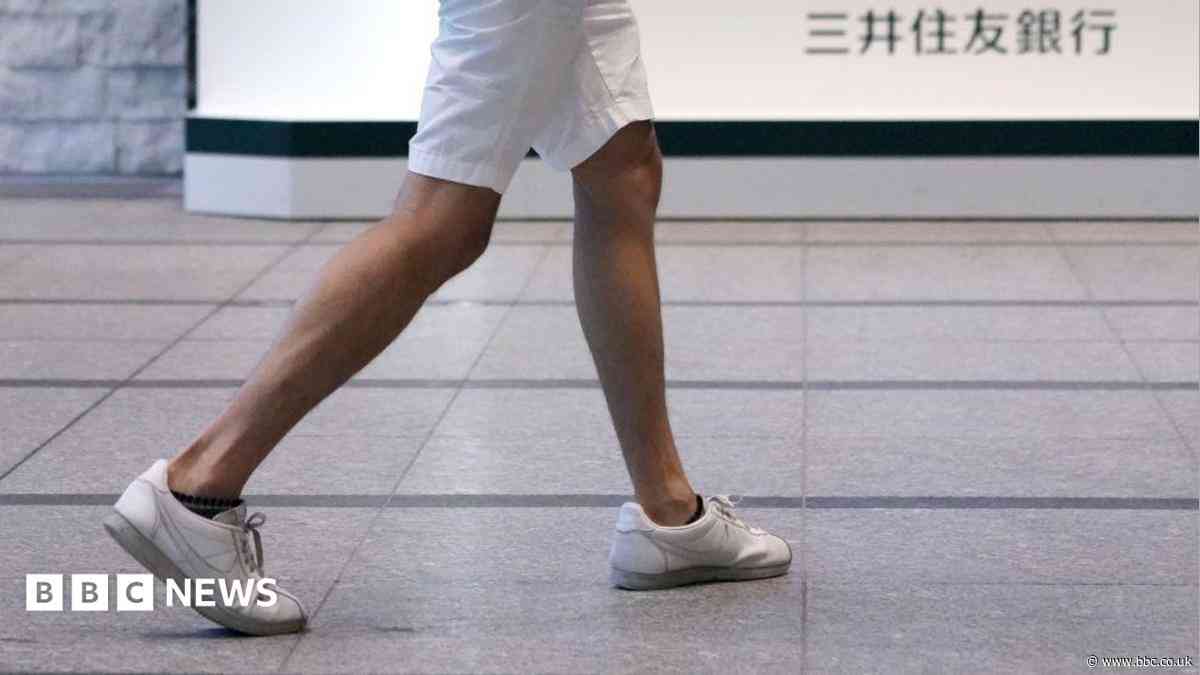 Tokyo urges men to wear shorts to work, but some women say it's 'leg hair harassment'