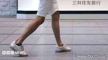 Tokyo urges men to wear shorts to work, but some women say it's 'leg hair harassment'