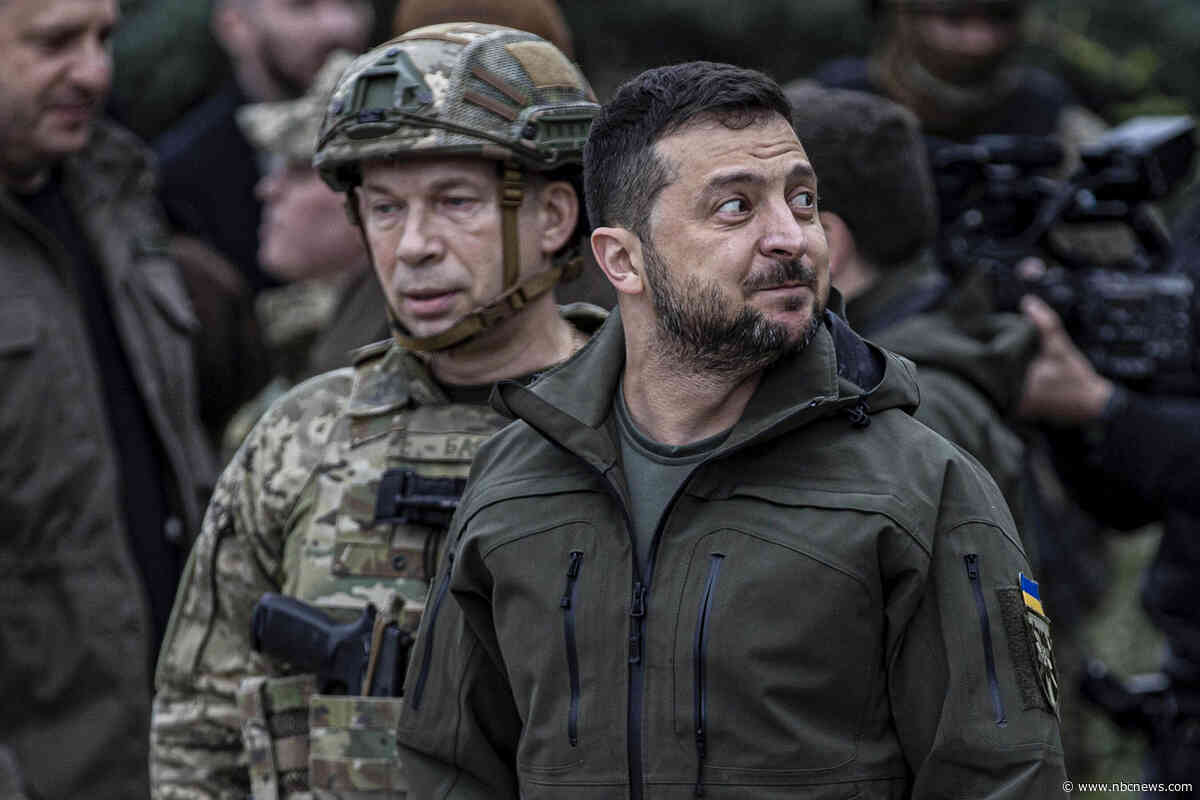 Ukraine’s Zelenskyy fires his commander in chief after protests and major rift