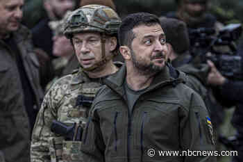 Ukraine’s Zelenskyy fires his commander in chief after protests and major rift