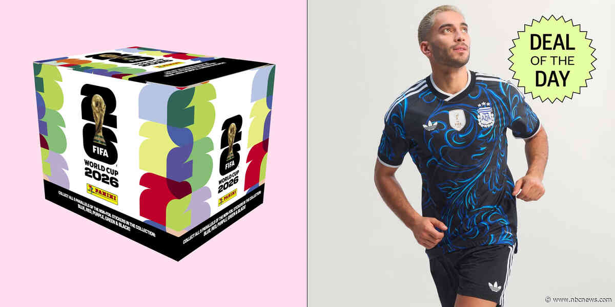 You can get Messi’s Argentina jersey for 40% off (and other World Cup memorabilia on sale)