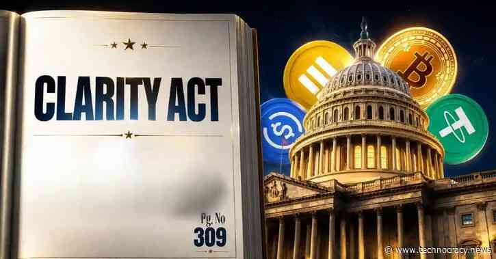 Clarity Act Gains ‘Tremendous Momentum’ In Senate, According To Coinbase