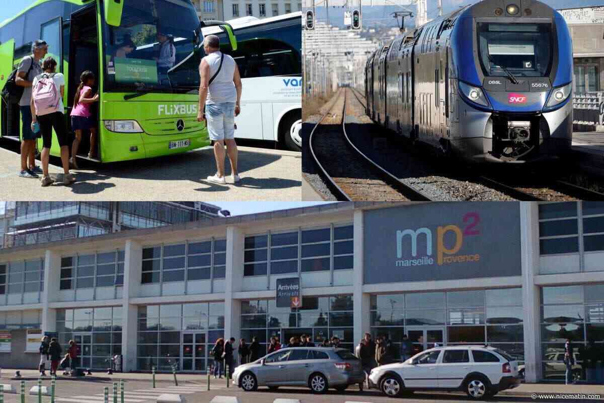 Voiture, train, car… Combien ça coûte d’aller prendre l’avion à Marseille depuis Toulon ?