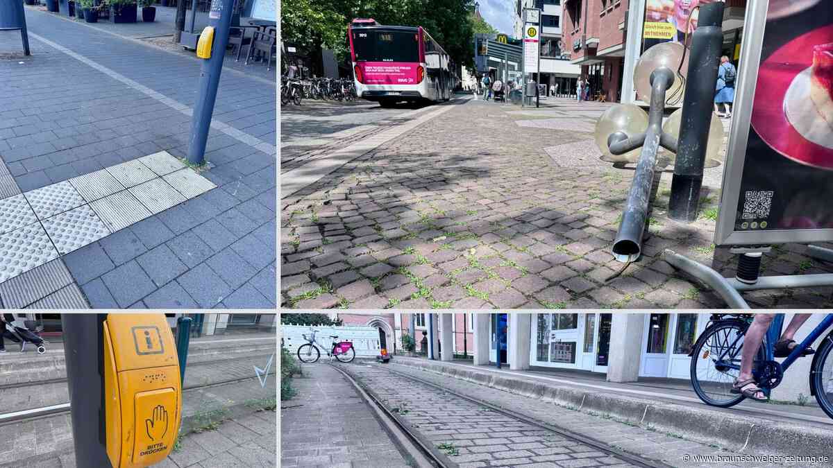 „Ein ordentlicher Schreck“: Sehbehinderter Braunschweiger stürzt ins Gleisbett