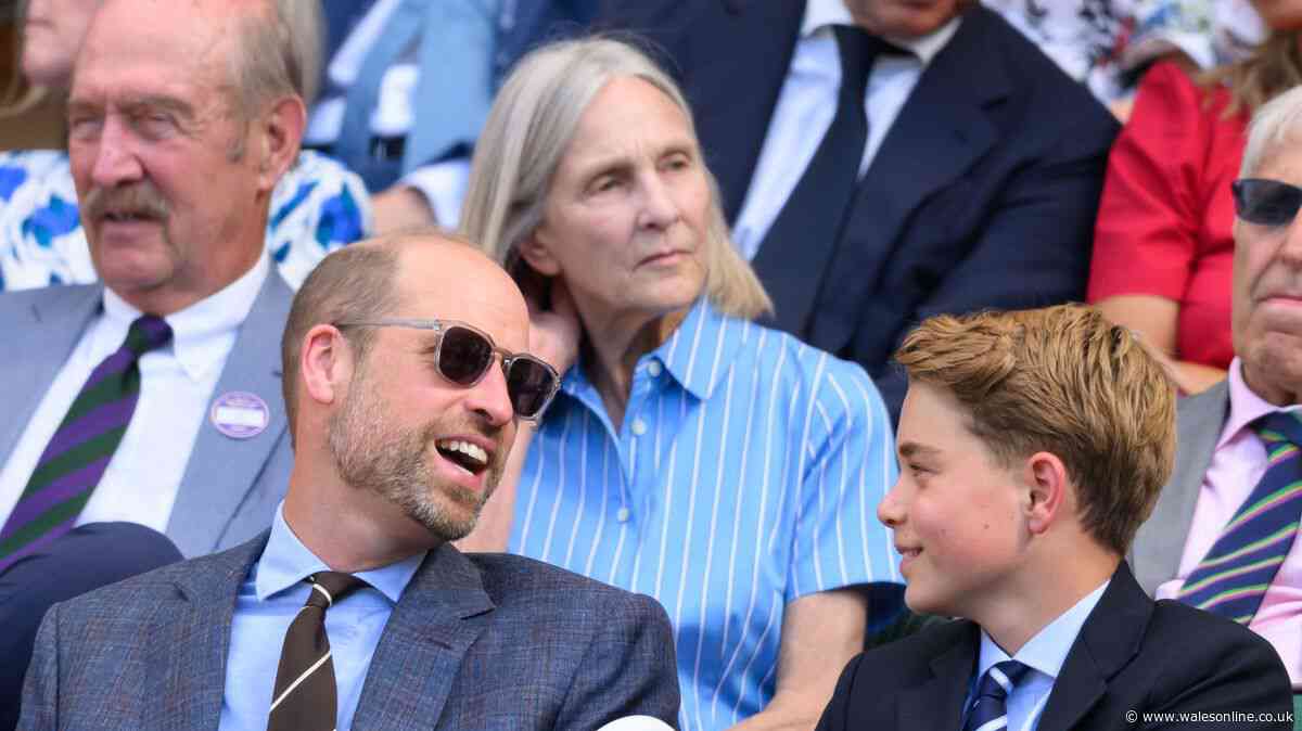 Lip reader spots Prince George's sweet nickname for Prince William during royal event