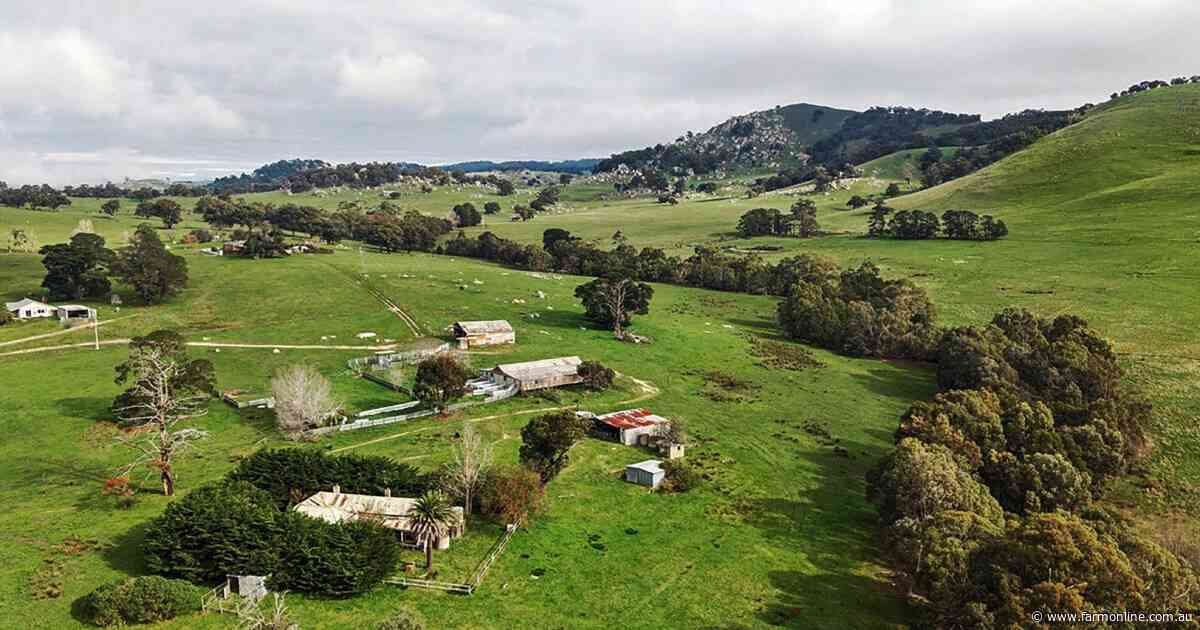 Historic 210ha Tooborac grazing farm listed for more than $2 million