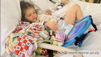 Heartbreaking question girl, 3, asked after being bitten by snake under Amazon package